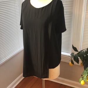 🎉SALE🎉Astr black drape blouse